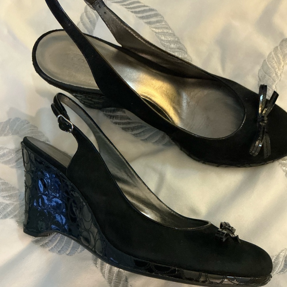 COACH BLACK SHOES